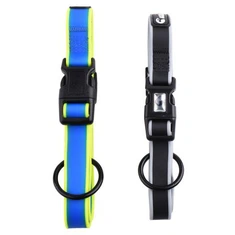 Kulur fluworexxenti Polyurethane miksija Nylon Webbing Dog Kullar